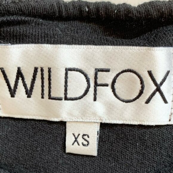 Revolve Wildfox Dreamer Seahorse No. 9 Tank Top Draped Flowy V-neck Black XS - Picture 9 of 11